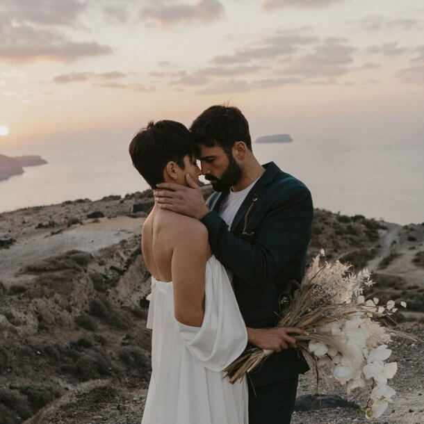 Santorini Sunset Wedding-DW Events